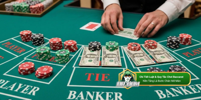 Chi tiết luật lệ, quy tắc áp dụng trong Baccarat 