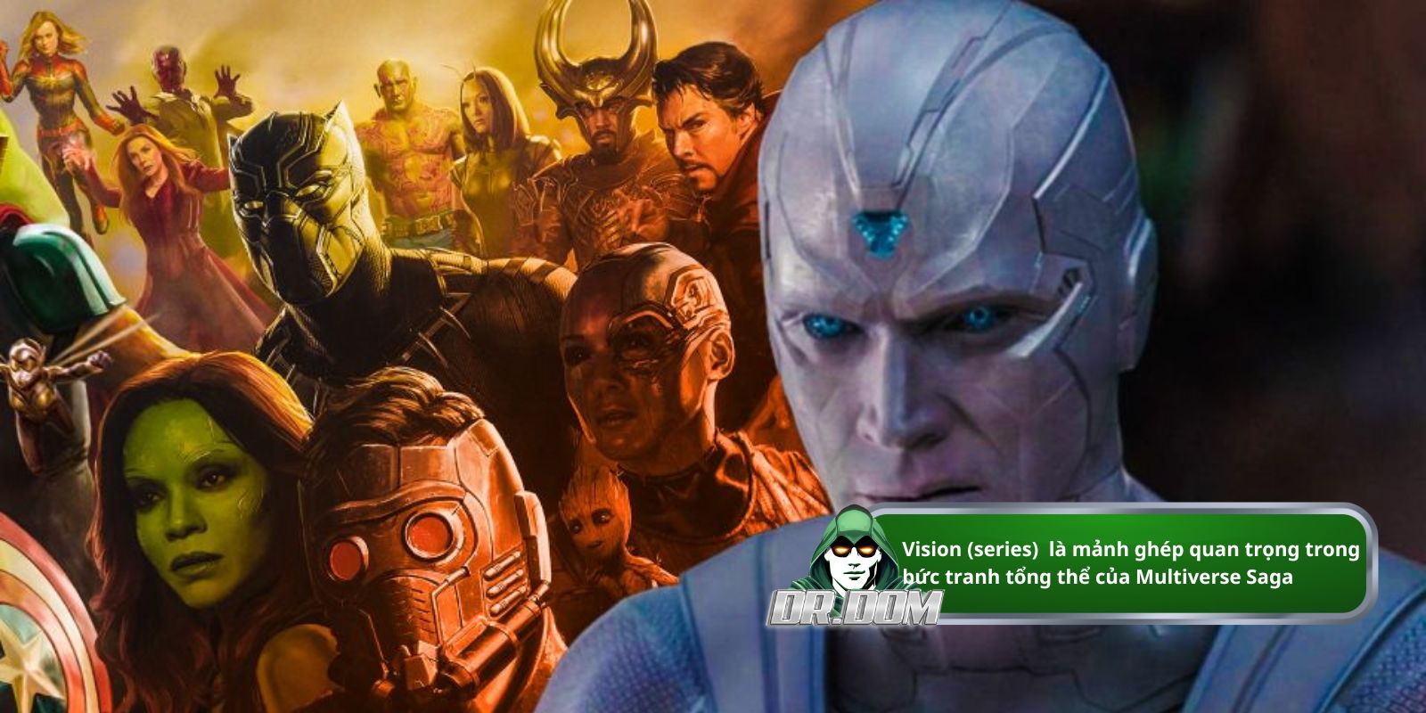Vision (series) là mảnh ghép quan trọng trong bức tranh tổng thể của Multiverse Saga